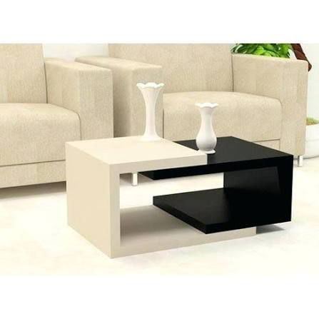 Elegant Glass & Metal Center Table